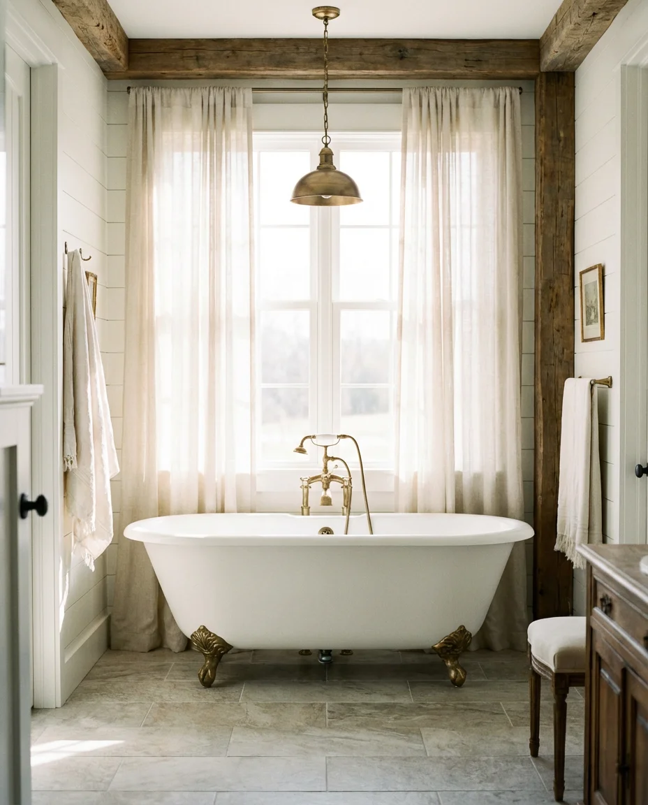 Freestanding Soaking Tub as a Focal Point 1