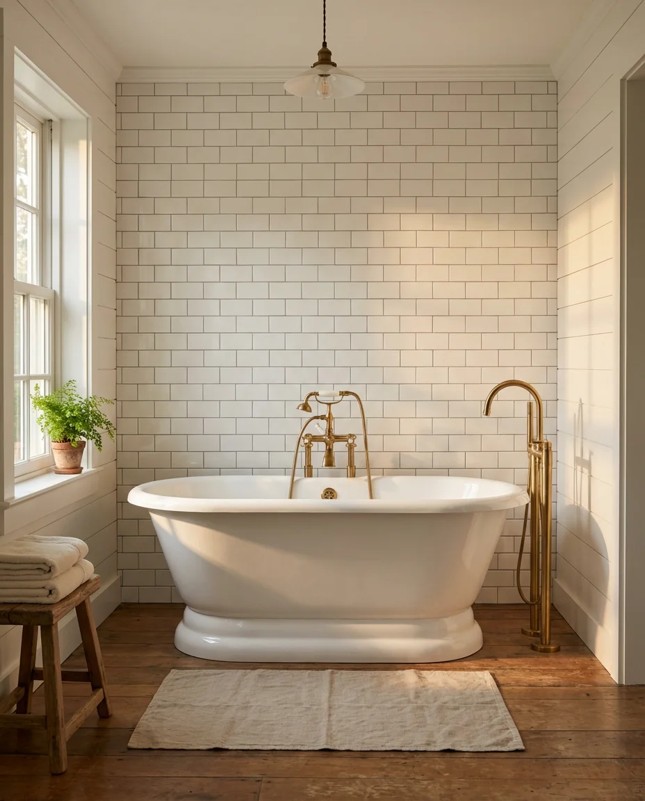 Freestanding Soaking Tub as a Focal Point 2