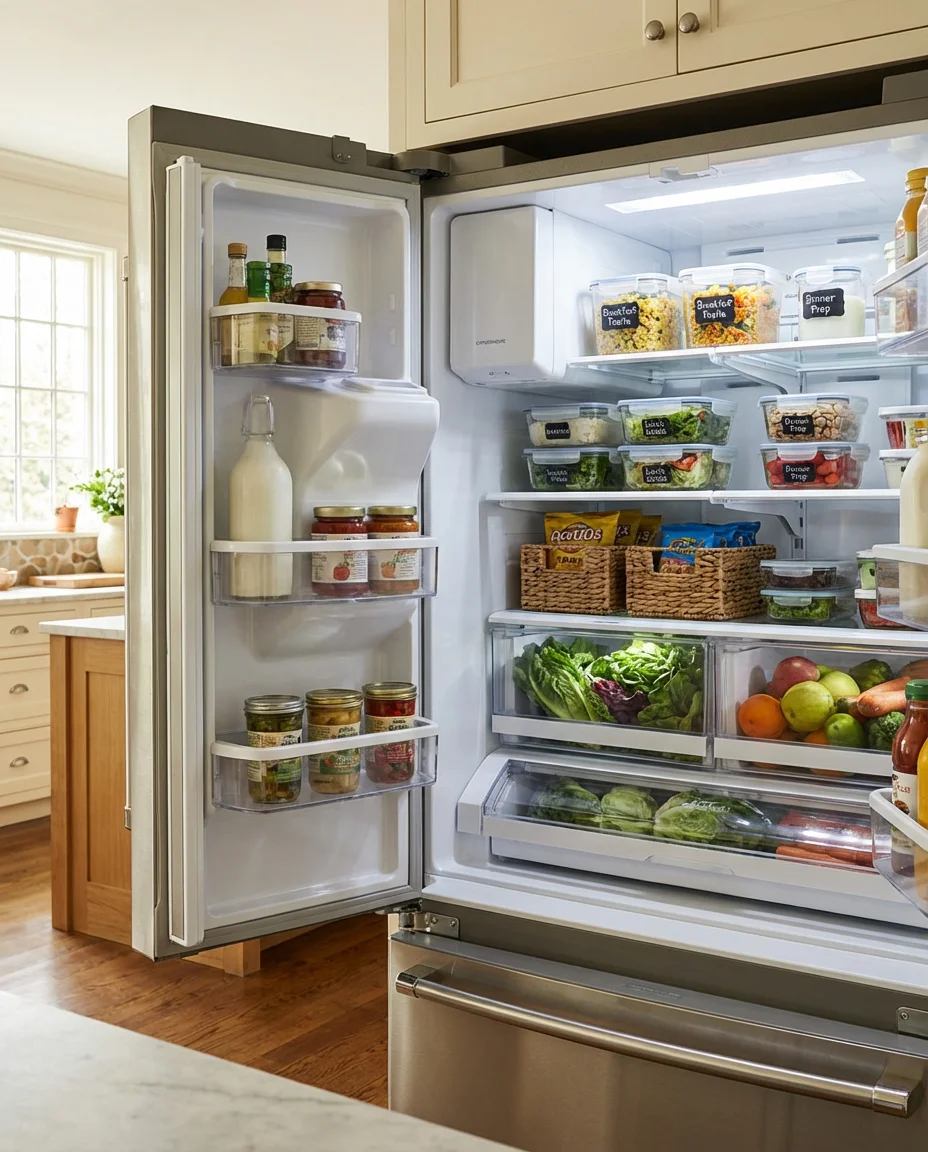 French Door Fridge Styling 1