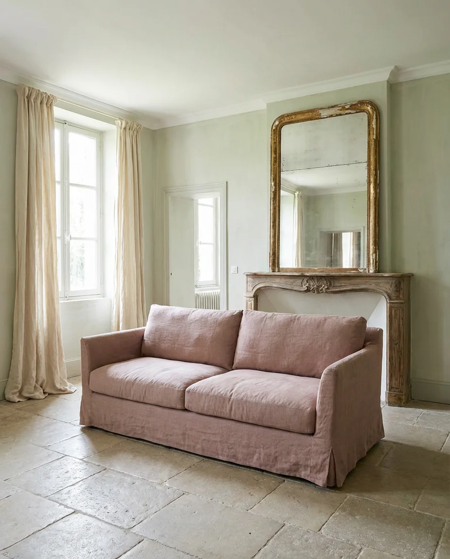 French Farmhouse With Linen and Patina 1