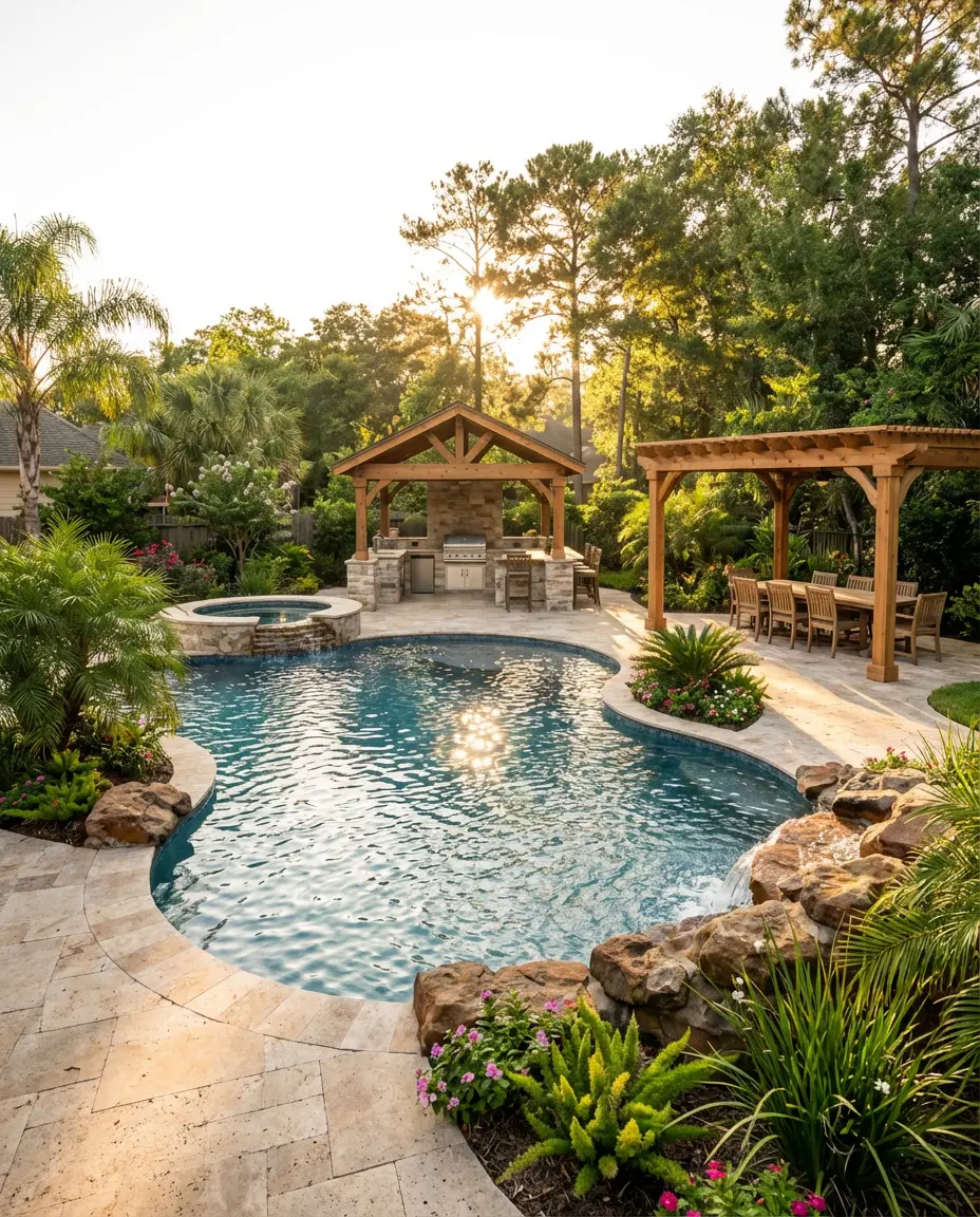 Full Backyard Oasis Transformation 1