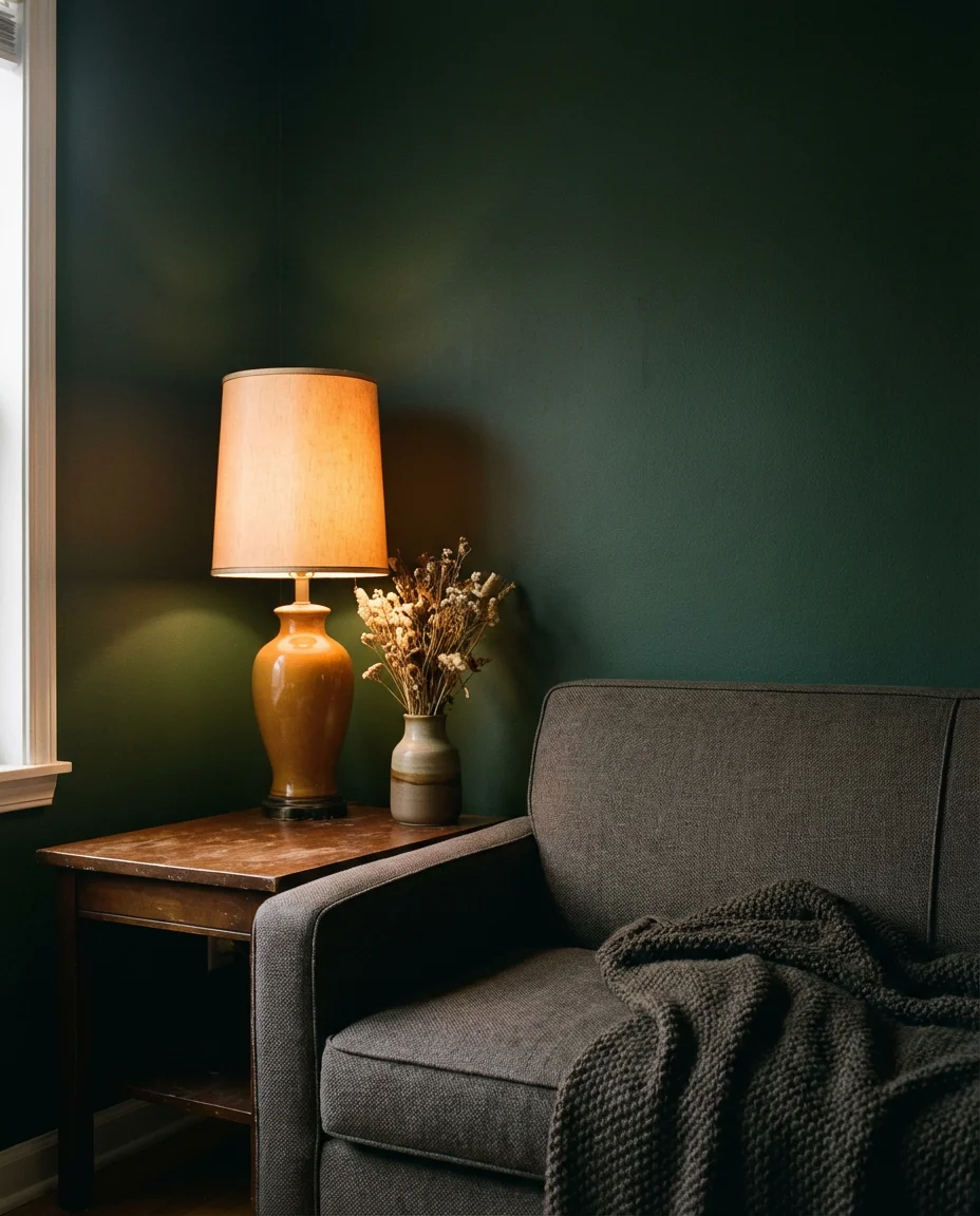 Full Moody Living Room Transformation on a Real Budget 2