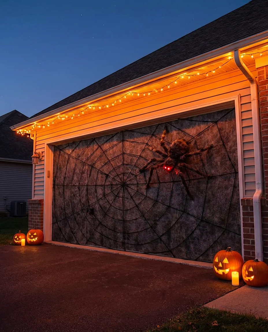 Halloween Garage Door Decorations That Impress 1