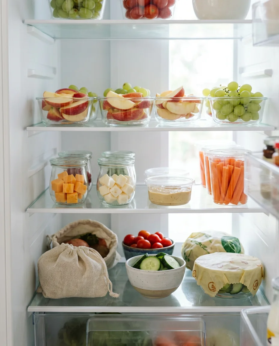 Healthy Eating Fridge Setup 2