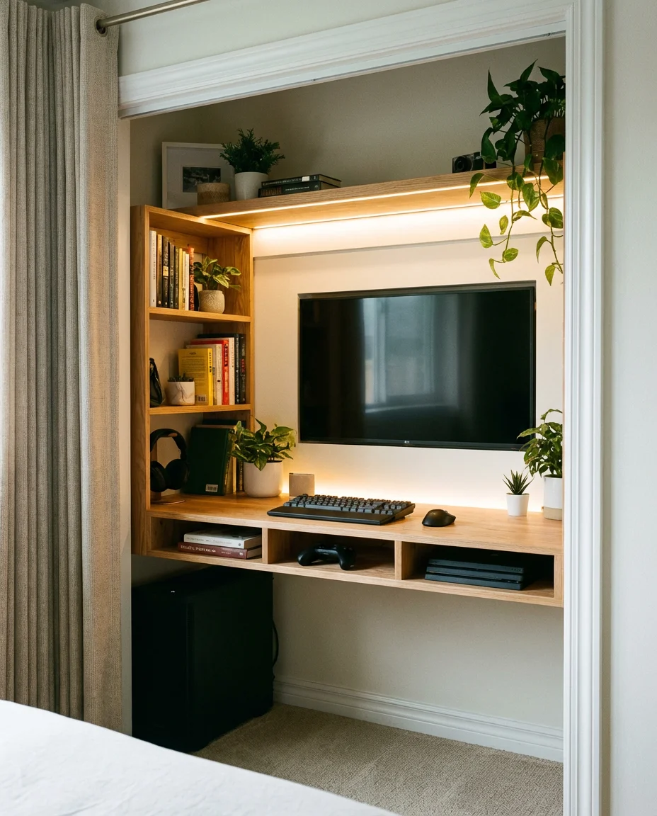 Ideas Bedroom Gaming Nook 1