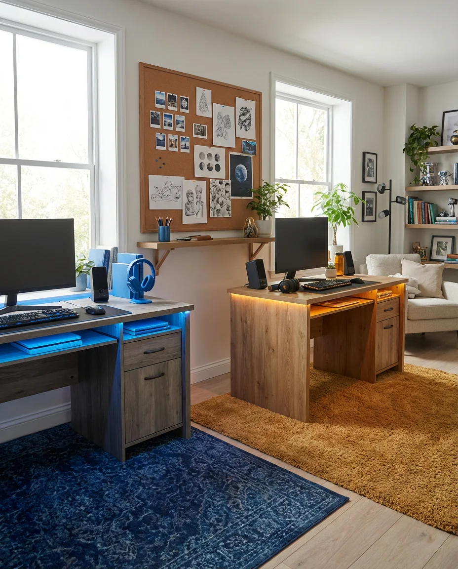 Ideas for a Shared Gamer Bedroom 1