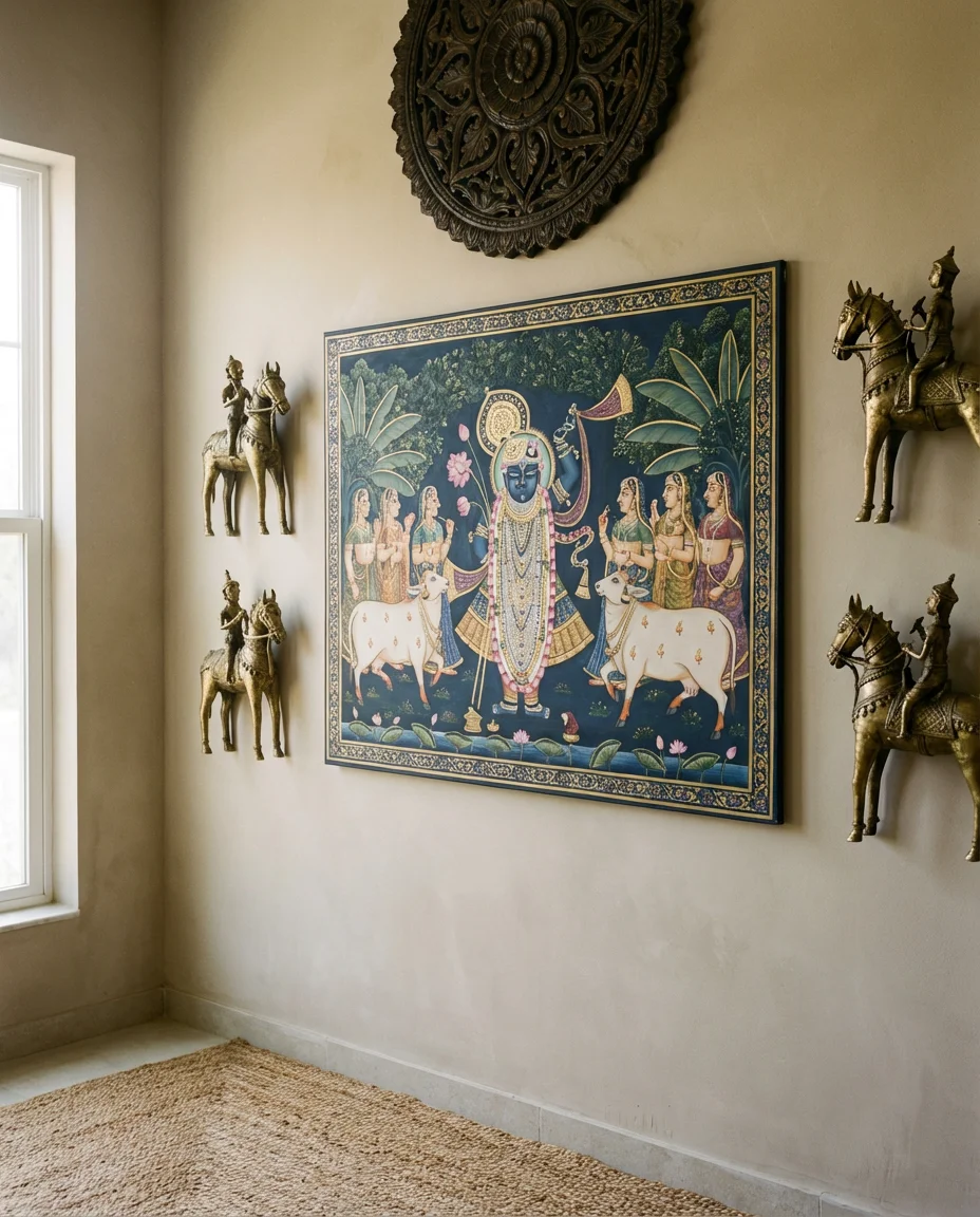 Indian-Inspired Wall Decor for Global Character 1