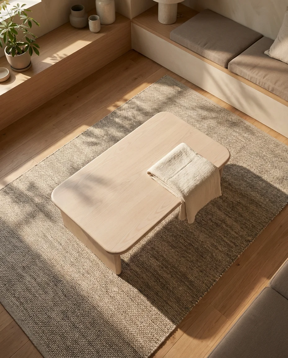 Japandi Living Room Aesthetic 2