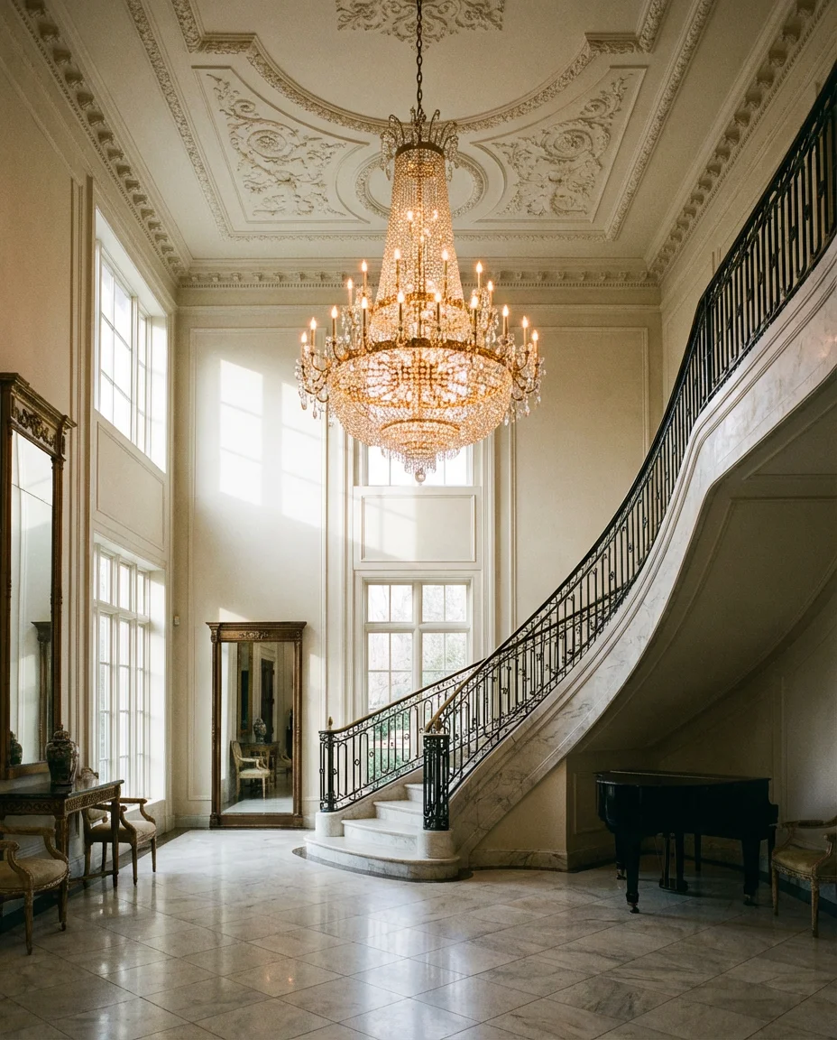 Maximalist Chandelier for a Grand Entrance Hall 1