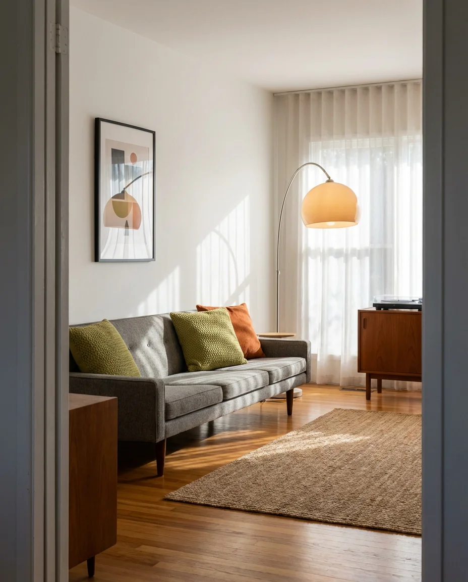 Mid Century Modern Living Room Revival 2