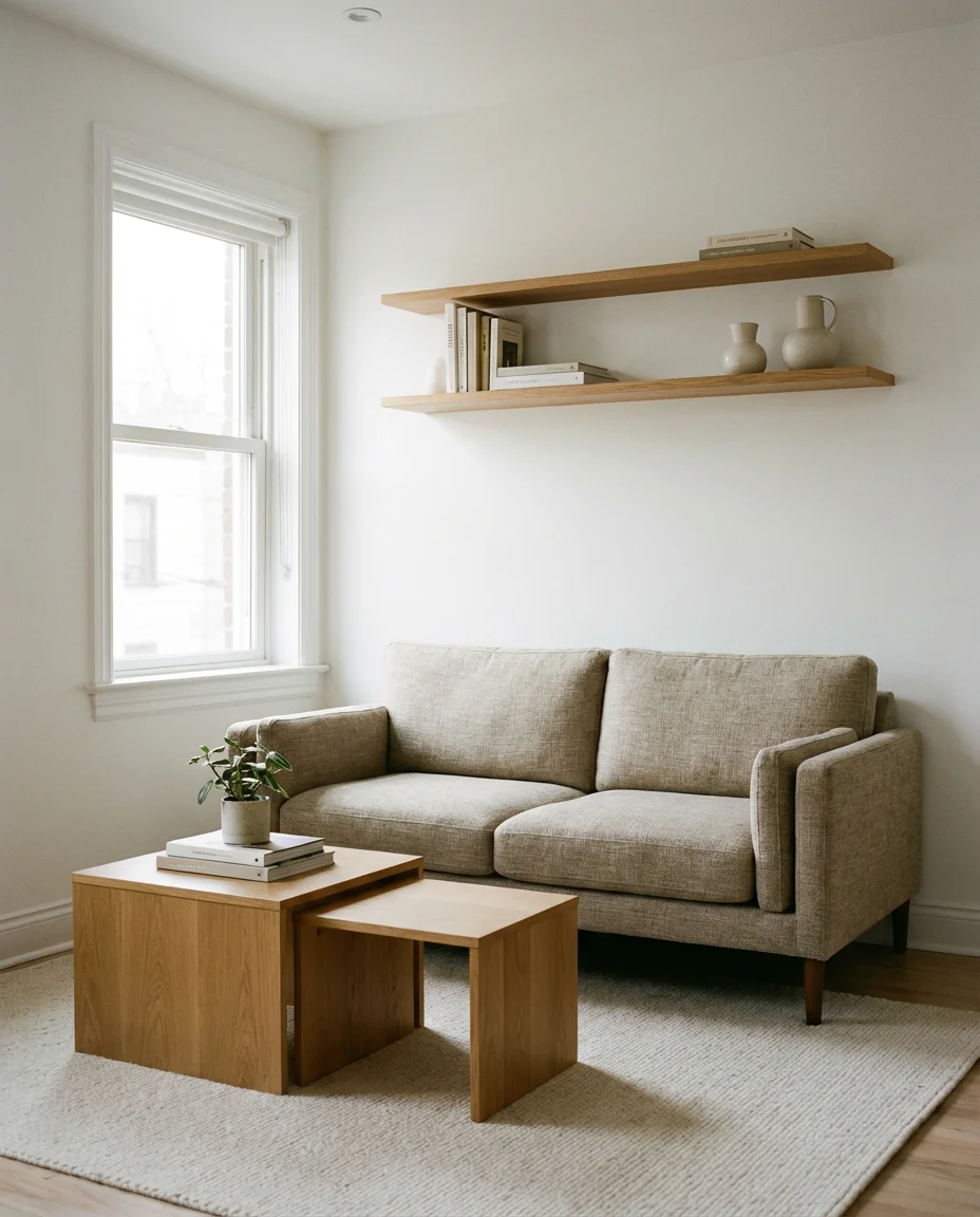 Minimalist Living Room for Small and Tiny Homes 2