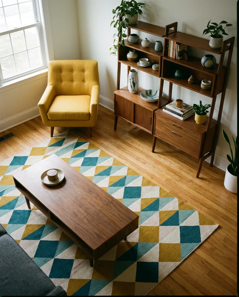 Minimalist Mid Century for Small Spaces 2