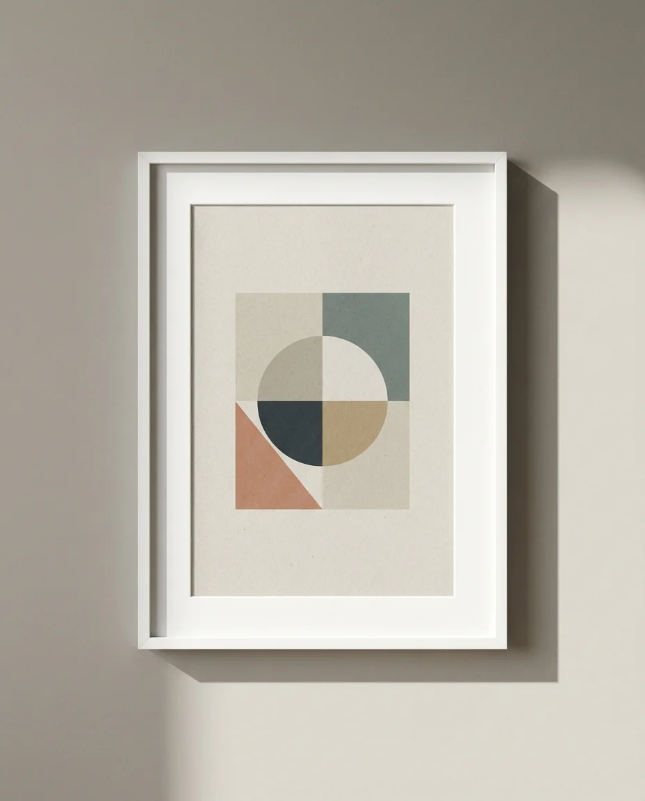 Minimalist Poster Arrangements With Breathing Room 2