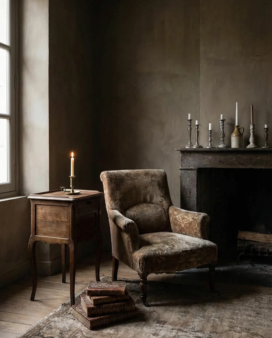 Moody Living Room Inspiration From European Apartments 2