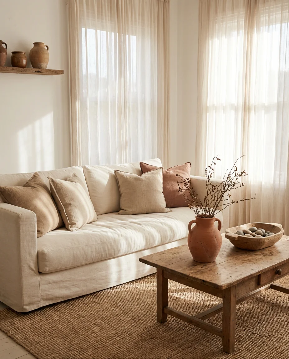 Natural Wood and Woven Texture Inspo 1