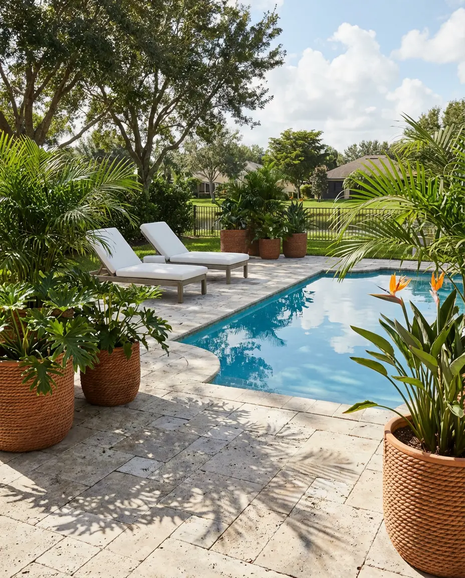 Pool Patio With Lounging Deck 1