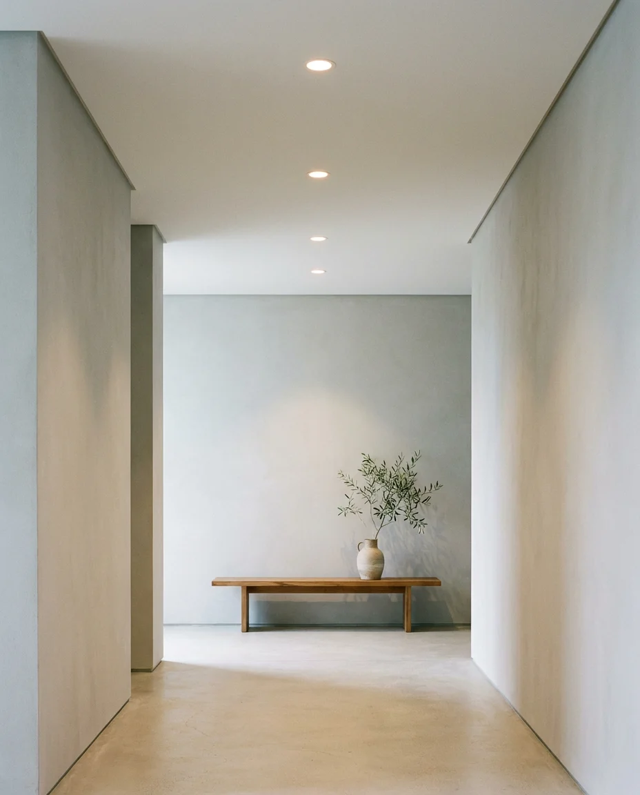 Recessed Lighting Rows for a Clean Modern Look 1