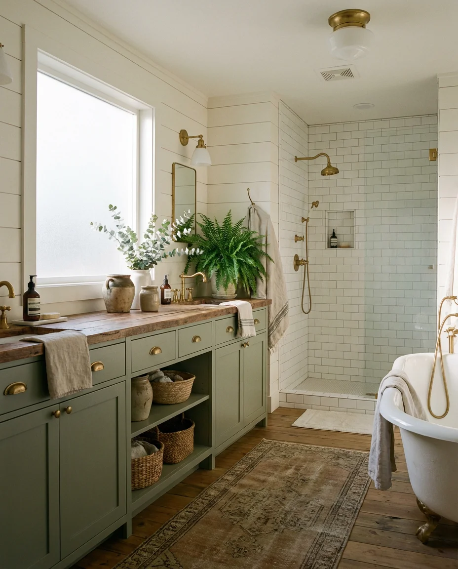 Sage Green and Warm White as a Signature Color Story 1