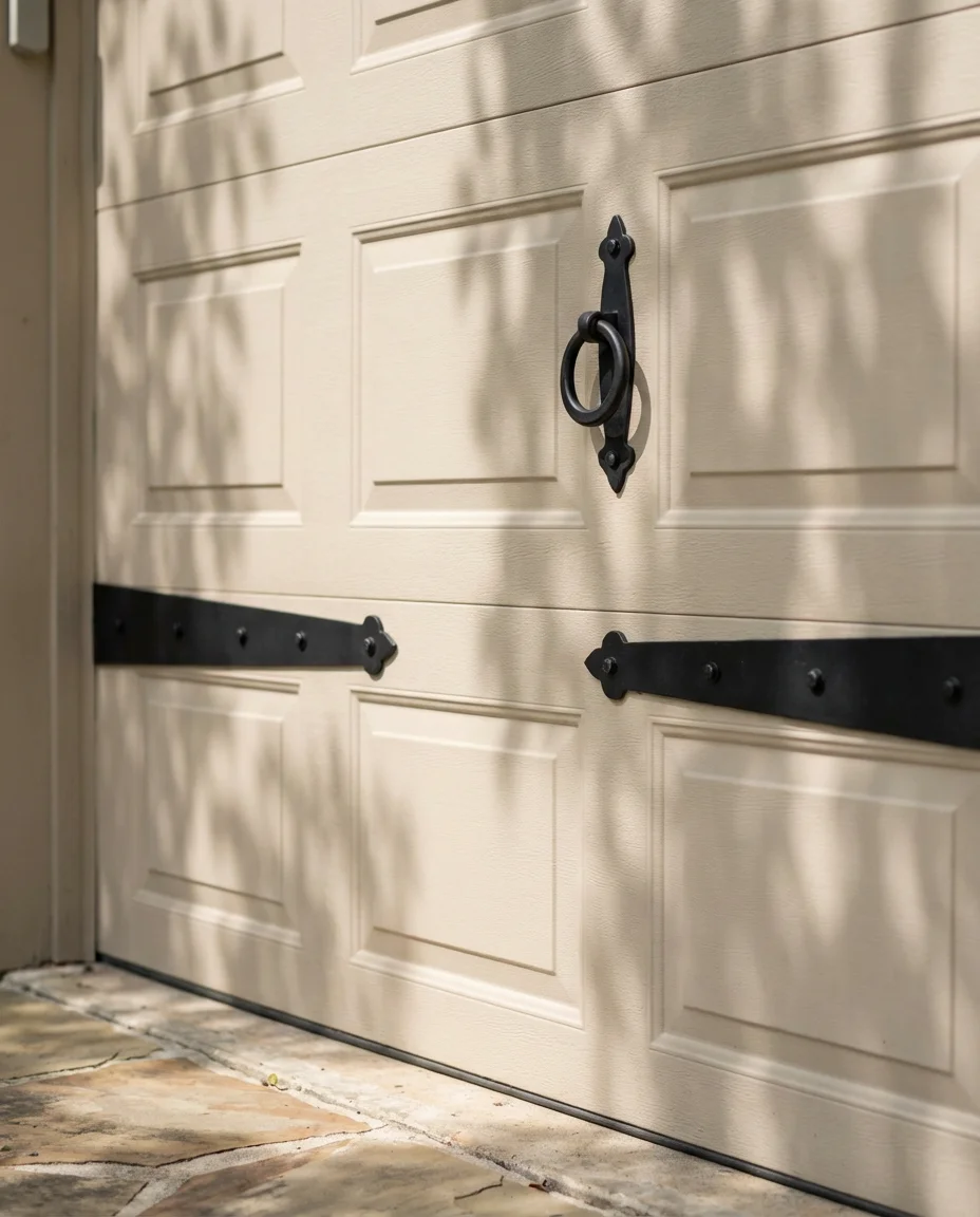 Simple Garage Door Upgrade Ideas on a Budget 2