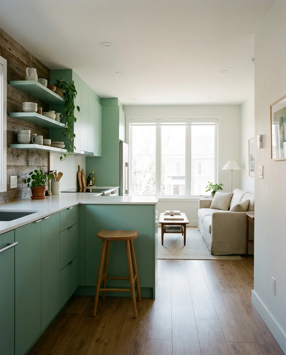 Sims 4-Inspired Open Concept Tiny Kitchen 1