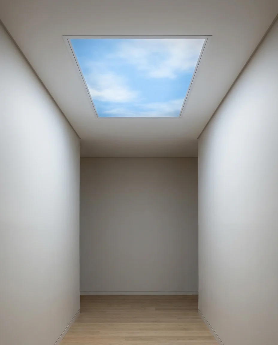 Skylight-Style Flush Mounts for Dark Hallways 2