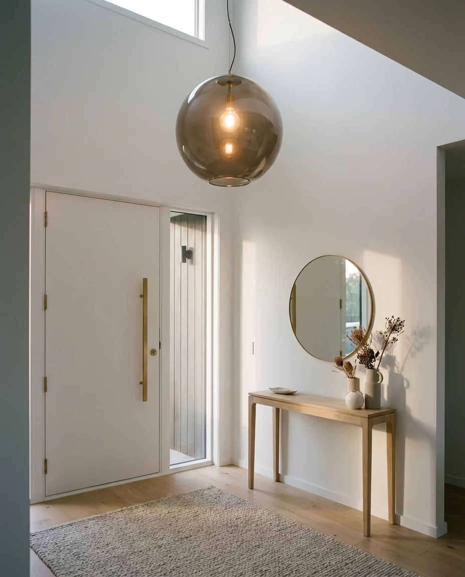 Statement Pendant Lights for a Modern Entry 1