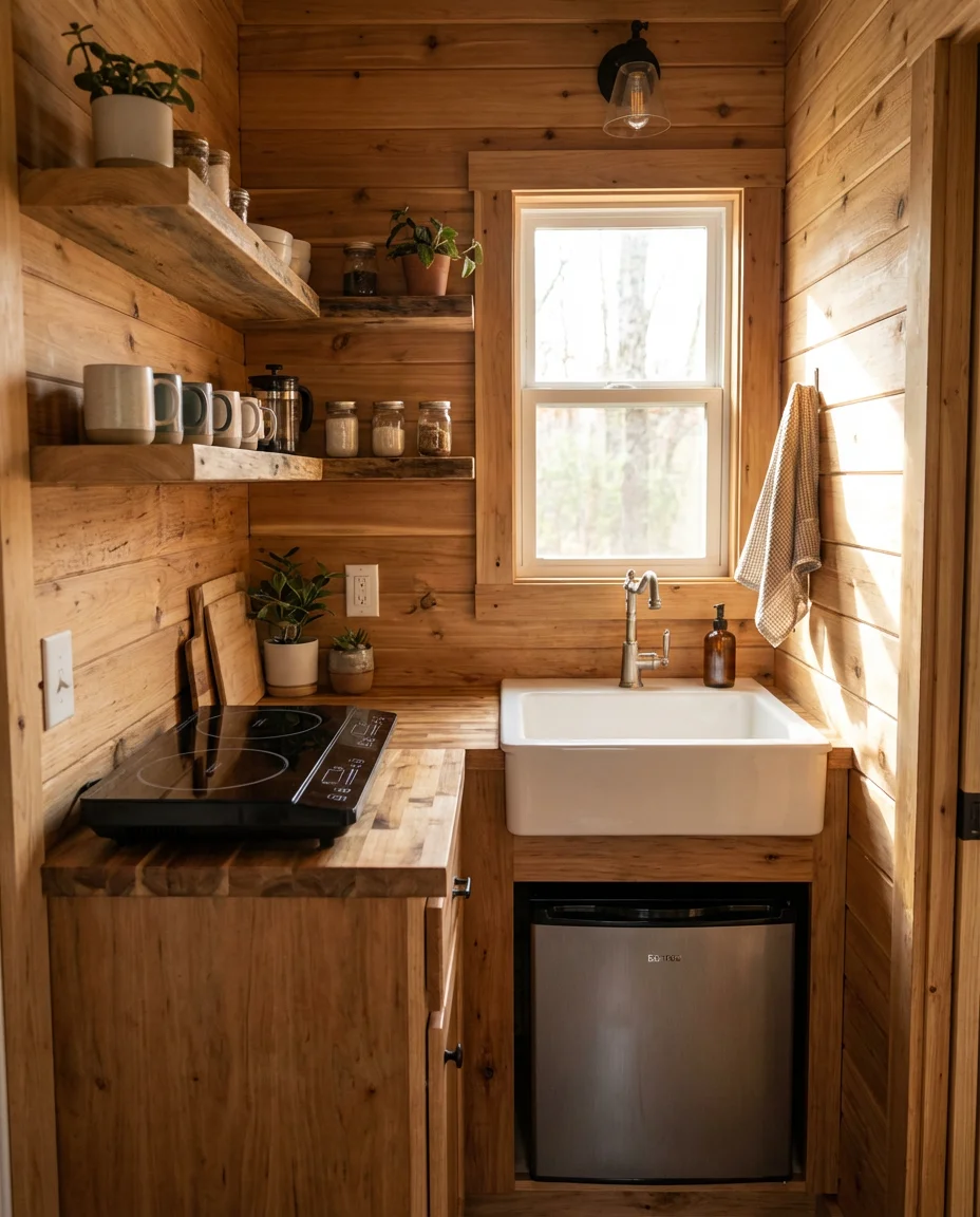 Super Compact Kitchen for Tiny Homes 1