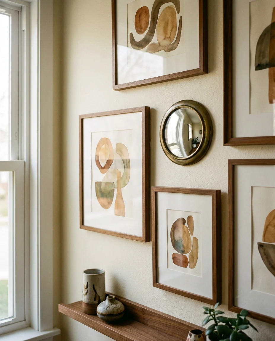The Eclectic Mid Century Gallery Wall 2