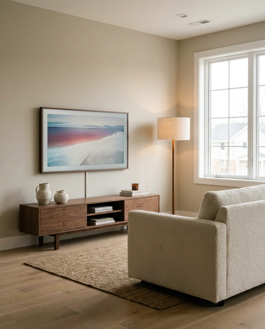 The Modern TV Console Setup 1