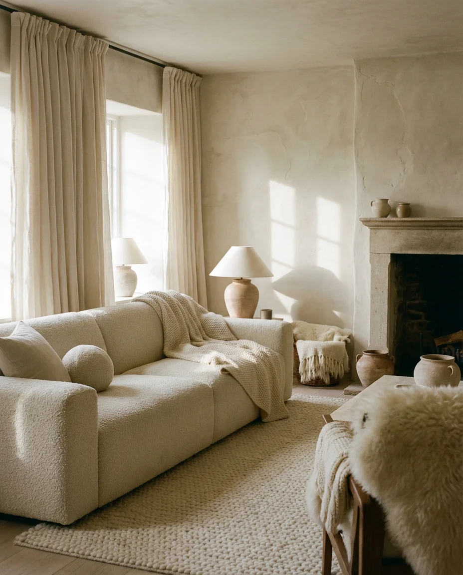 The Monochromatic Minimalist Room 1