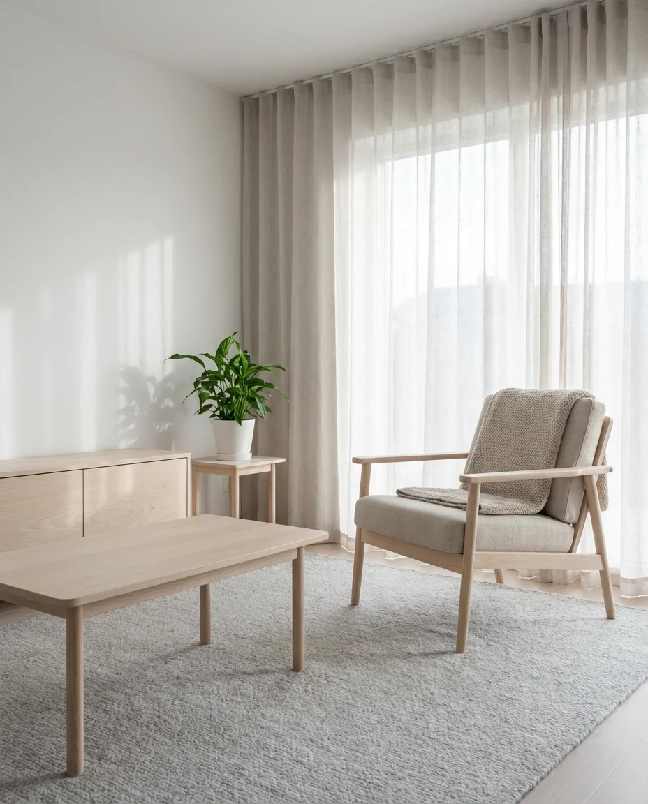 The Scandinavian Minimalist Living Room 1