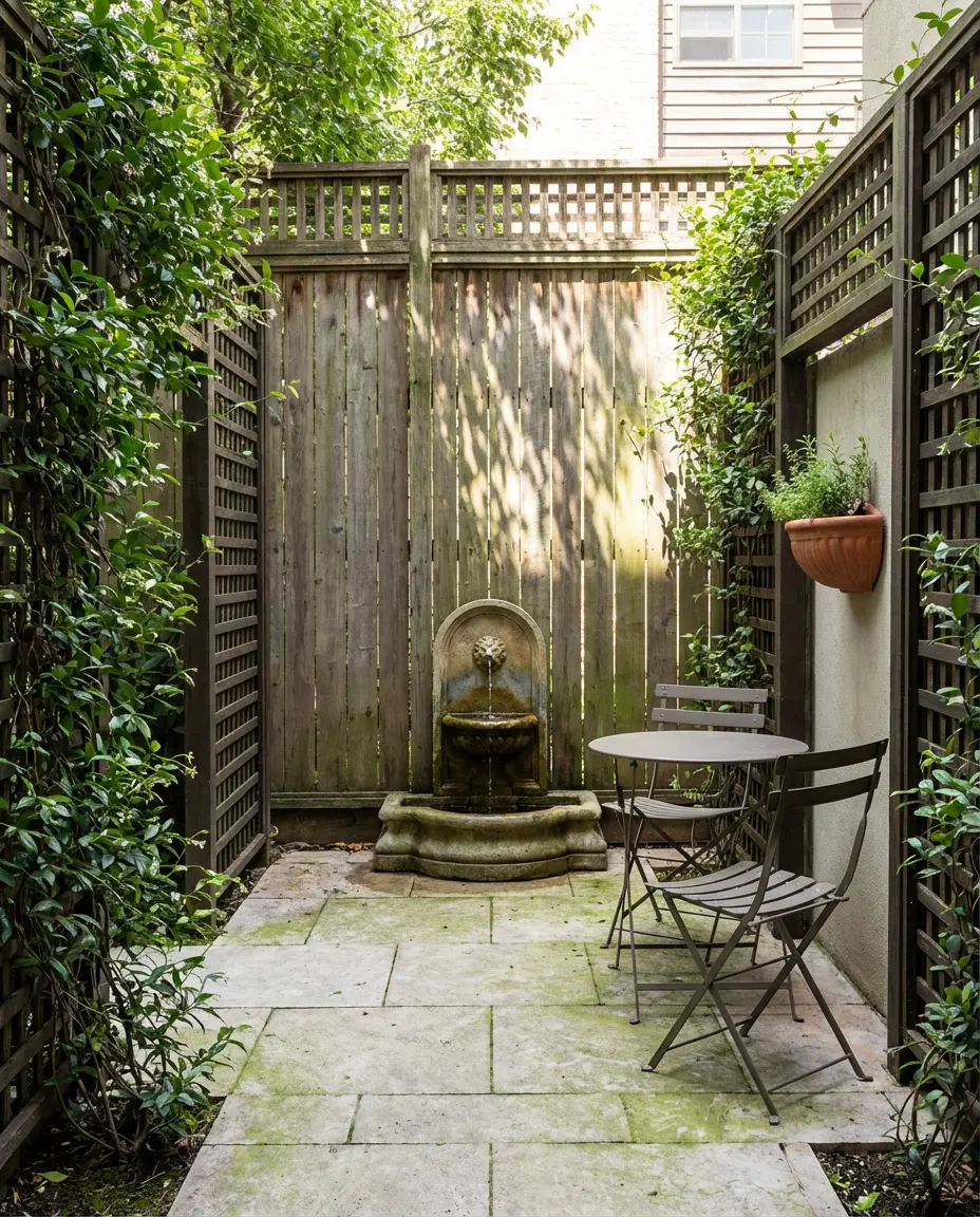 Tiny Backyard Oasis for Urban Homes 1