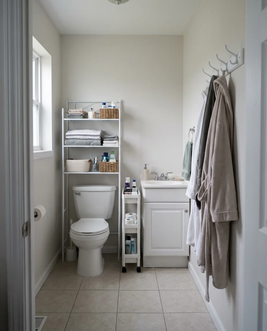 Tiny Bathroom Maximum Storage 2