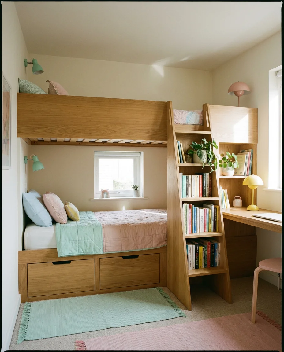Tiny Twin Bedroom That Maximizes Every Inch 1
