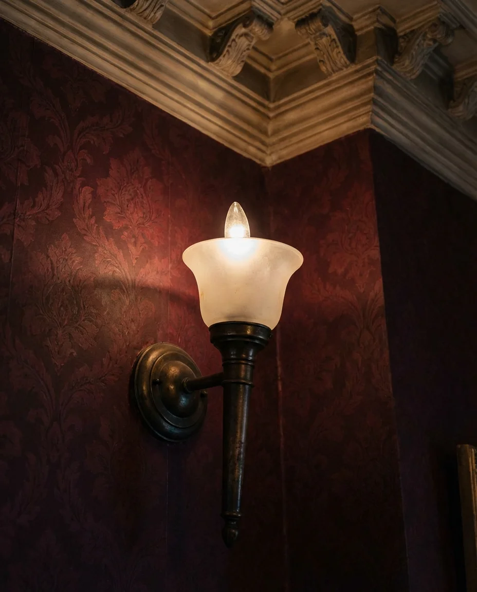 Torch-Style Wall Lights for Victorian Hallways 2
