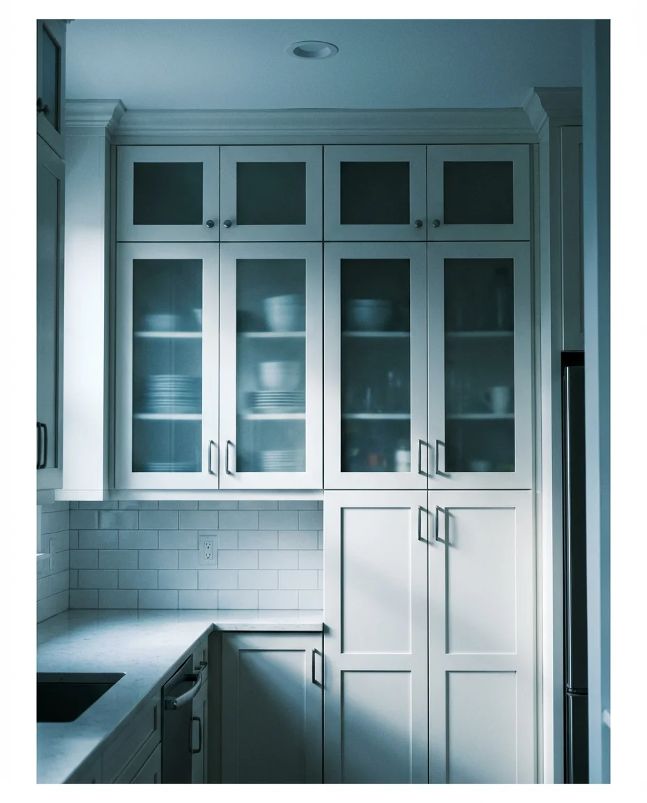 Very Small Kitchen With Tall Cabinetry 2