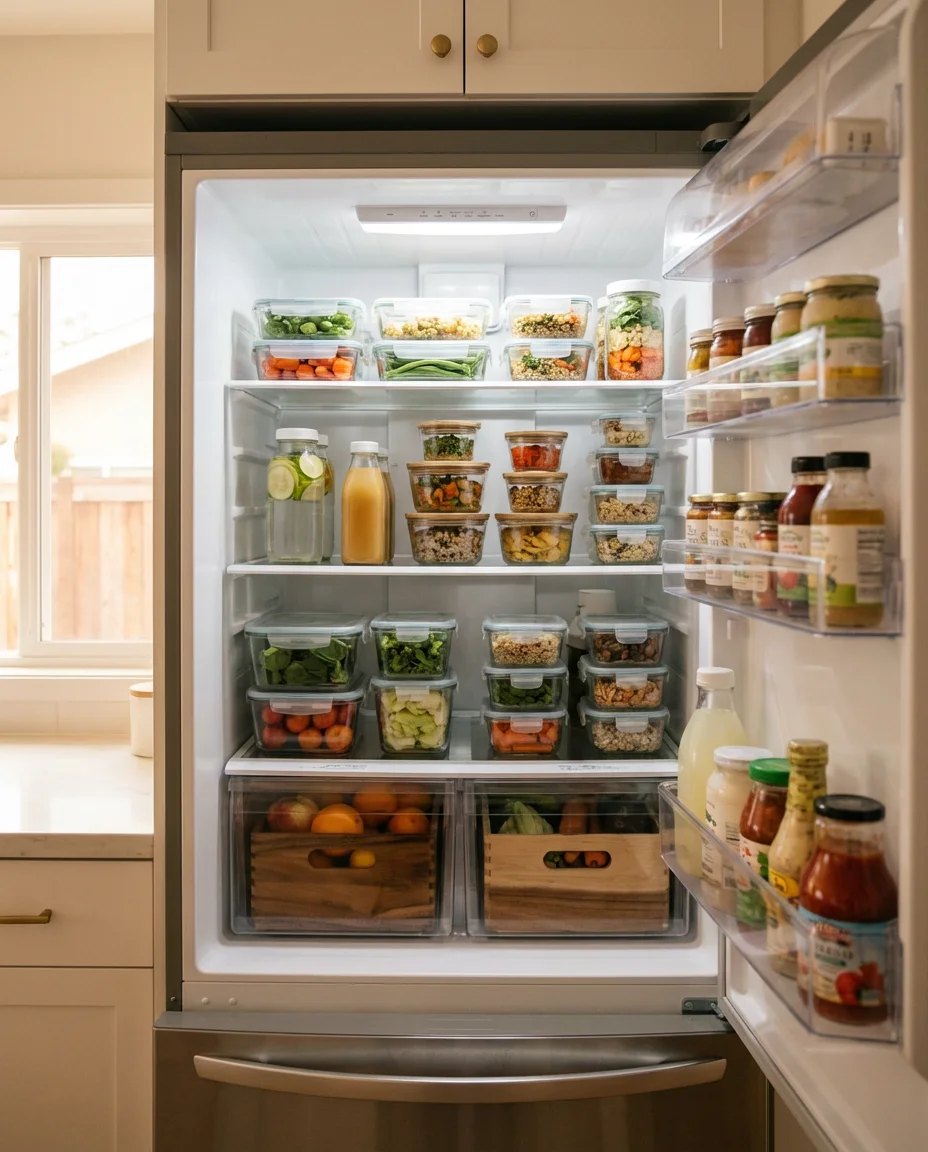 Videos and Visual Fridge Organization Inspiration 2