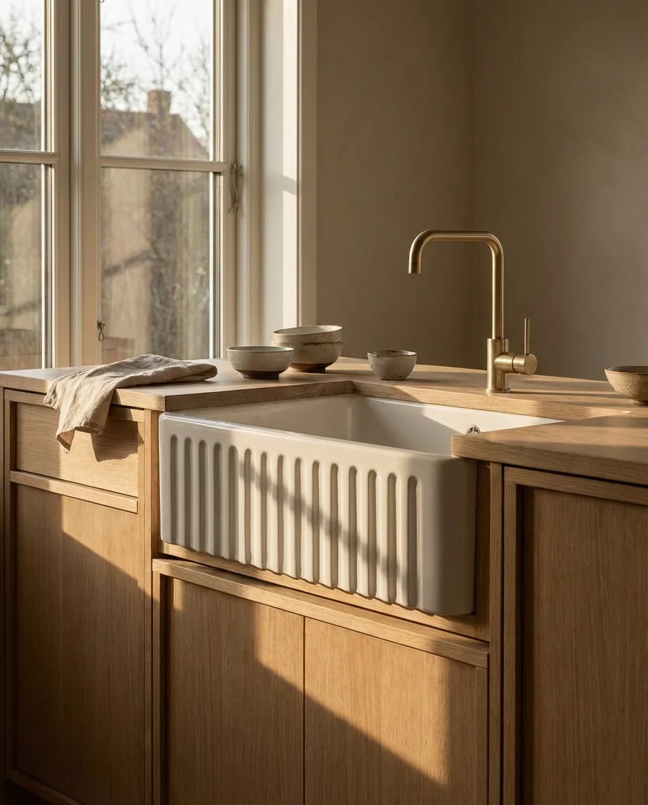 Vintage-Inspired Kitchen Sink Revivals 1