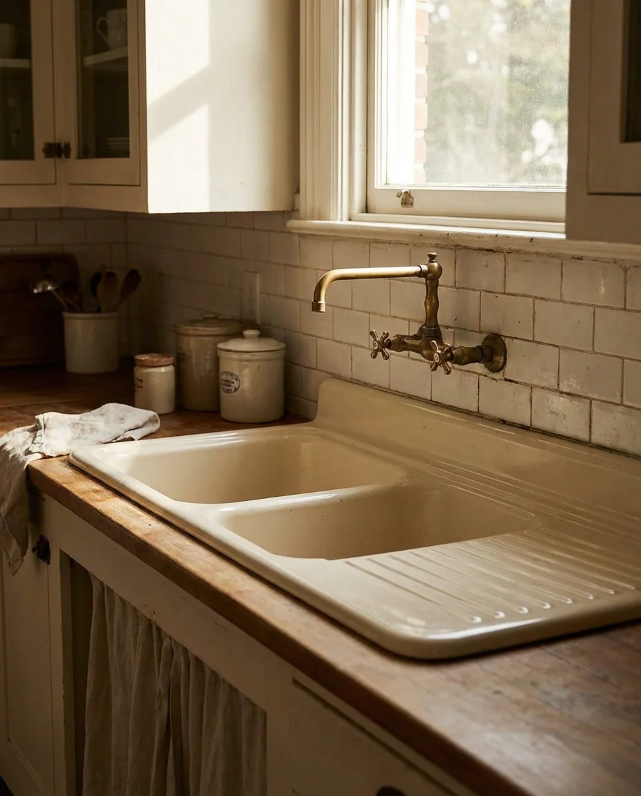 Window Herb Garden at the Kitchen Sink 1