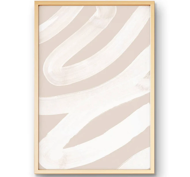 Abstract Lines Art Print