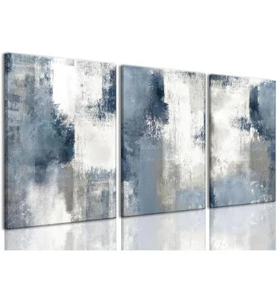 Abstract Modern Minimalist Canvas Wall Art Set of 3