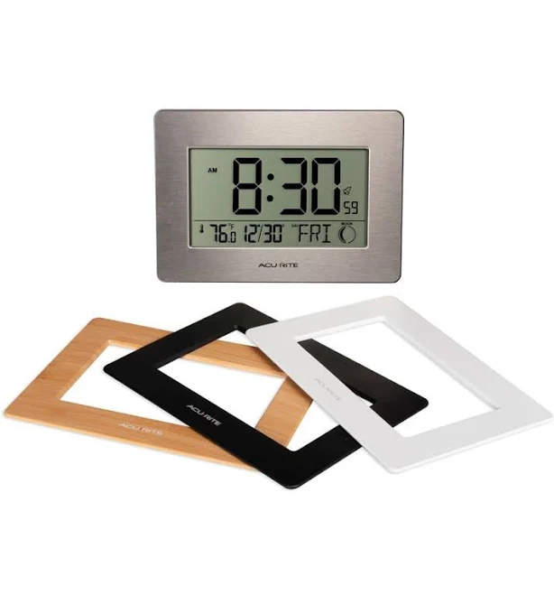 AcuRite Wireless Digital Wall/Tabletop Clock