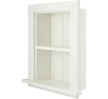 AdirHome Recessed Wall Cabinet 515-01-WHI