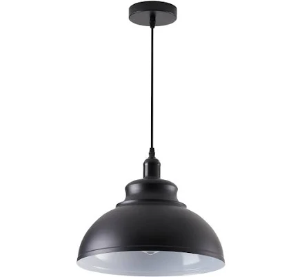 Aiwen 1-Light Modern/Contemporary Metal Dome Hanging Pendant Light P-WS-P830