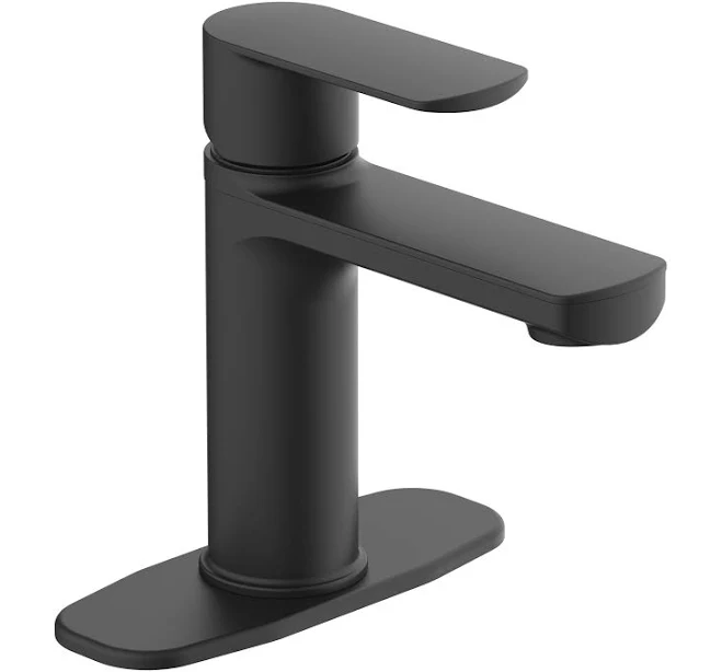 Allen + Roth Candace Single Hole 1-Handle WaterSense Mid-arc Residential Handle