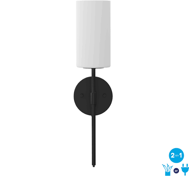 allen + roth Odessa 4-in-1 Light Transitional Wall Sconce