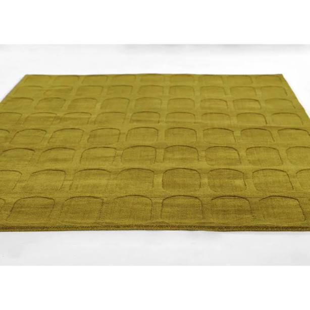AllModern Contour Hand Wool Geometric Area Rug Rug