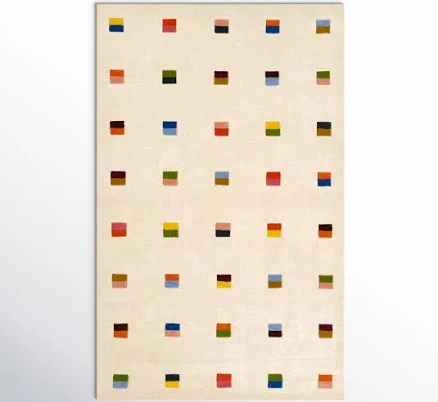 AllModern Form Hand Tufted Wool Geometric Multi Area Rug