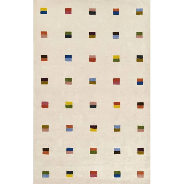 AllModern Form Hand Tufted Wool Geometric Multi Area Rug