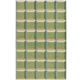 AllModern Giedre Geometric Hand Tufted Area Rug